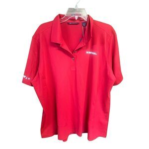 Cutter & Buck Womans  Hersey Polo Shirt Sz XXL  Red NWT
